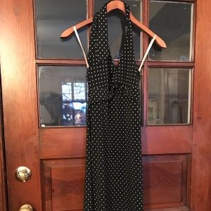 SALE!!  BCBG Polka Dot Halter Dress -Small